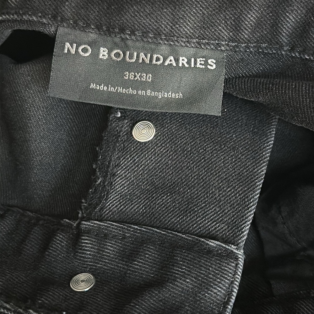 No Boundaries Men’s Loose Fit Denim Jeans Size 36X30 - Picture 7 of 11